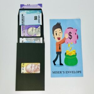 MISER'S ENVELOPE MAGIC TRICK (2 EFFECTS) / NOTE CHANGING MAGIC / NOTE APPEAR TRICK