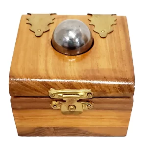 STEEL BALL THROUGH GLASS MAGIC / BALL PENITRATION THROUGH GLASS PUZZLE