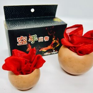 BALL LOADER GIMMICK SET MAGIC (RUBBER) / PRODUCTION VANISH SILK GIMMICK BALL LOADER MAGIC TRICK