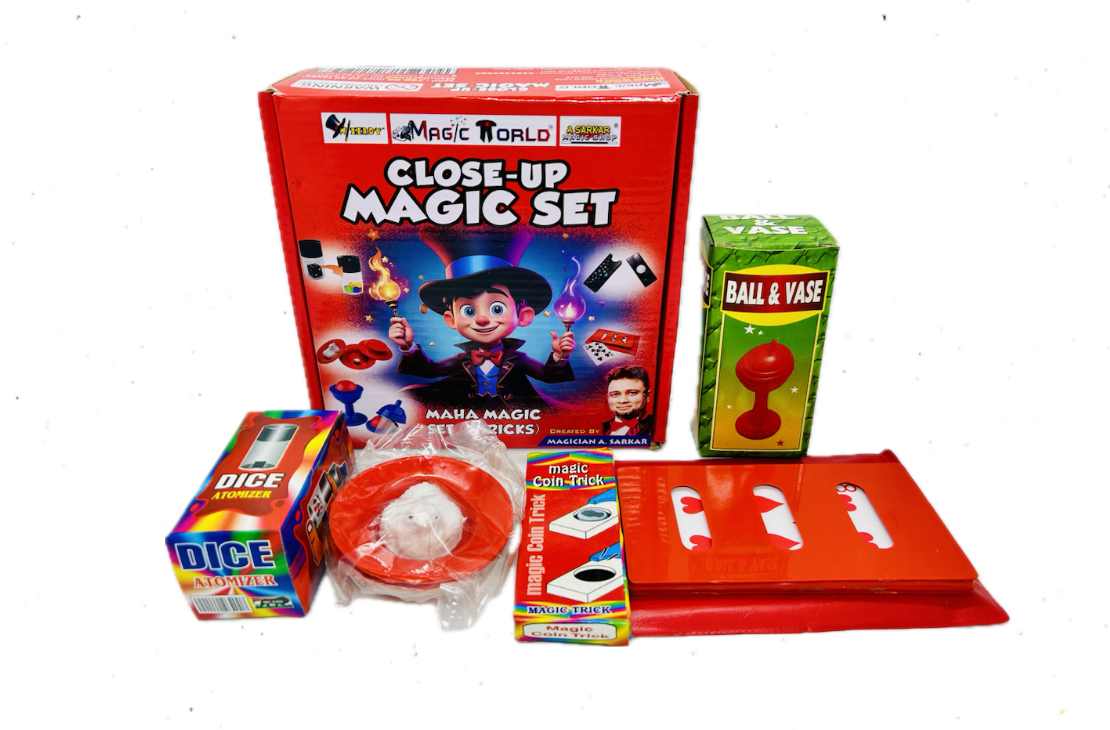 NEW MAHA CLOSE-UP MAGIC SET (5 TRICKS) – A Sarkar Magic World