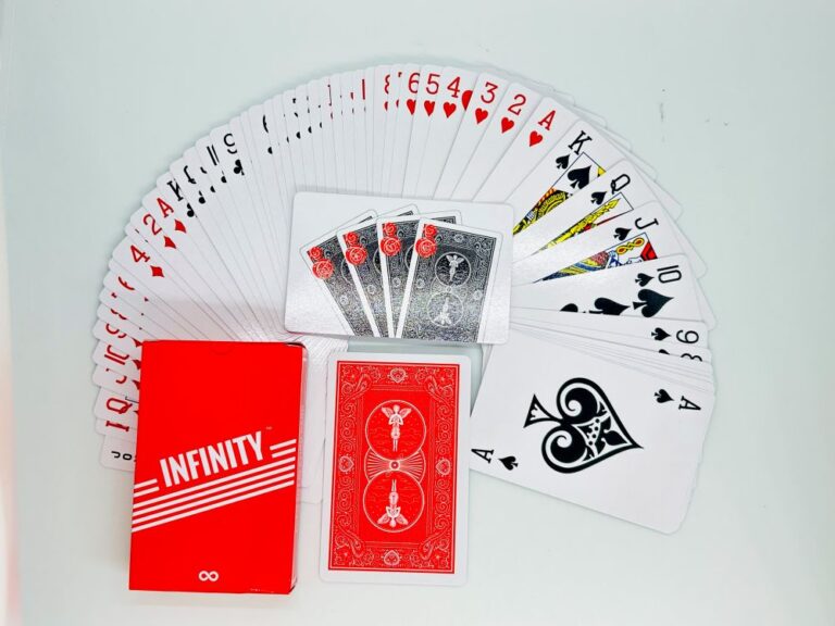 Cheating Deck INFINITY MARK MAGIC PLAYING CARD DECK (RED) / INFINITY CHEATING PLAYING ...