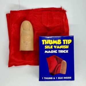 THUMB TIP SILK VANISH MAGIC TRICK / THUMB TIP GIMMICK (PLASTIC)