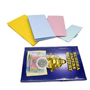 BUDDHA PAPER MYSTERY MAGIC TRICK / NOTE CHANGE PAPER MAGIC