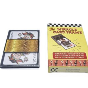 MIRACLE CARD FRAME MAGIC TRICK / CARD CHANGING FRAME MAGIC